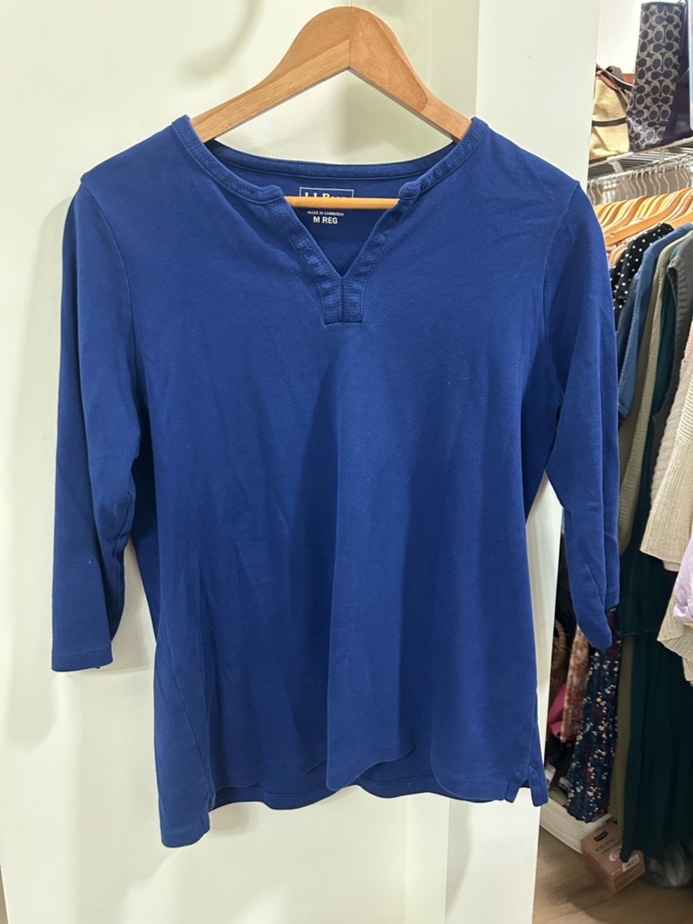 L.L Bean 100% cotton shirt